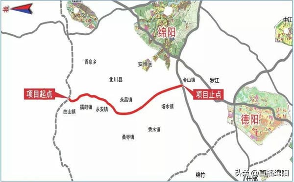 绵阳到南部县s26高速公路布局图(绵阳至平武高速公路什么时候通车)